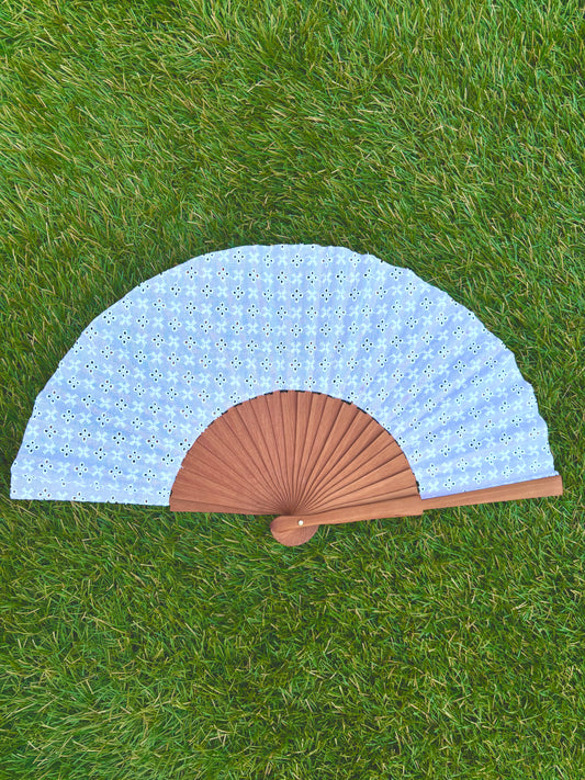 Abanico novia cruces