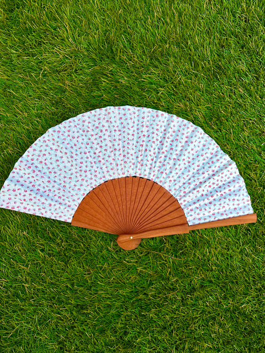 Abanico florecitas cottage