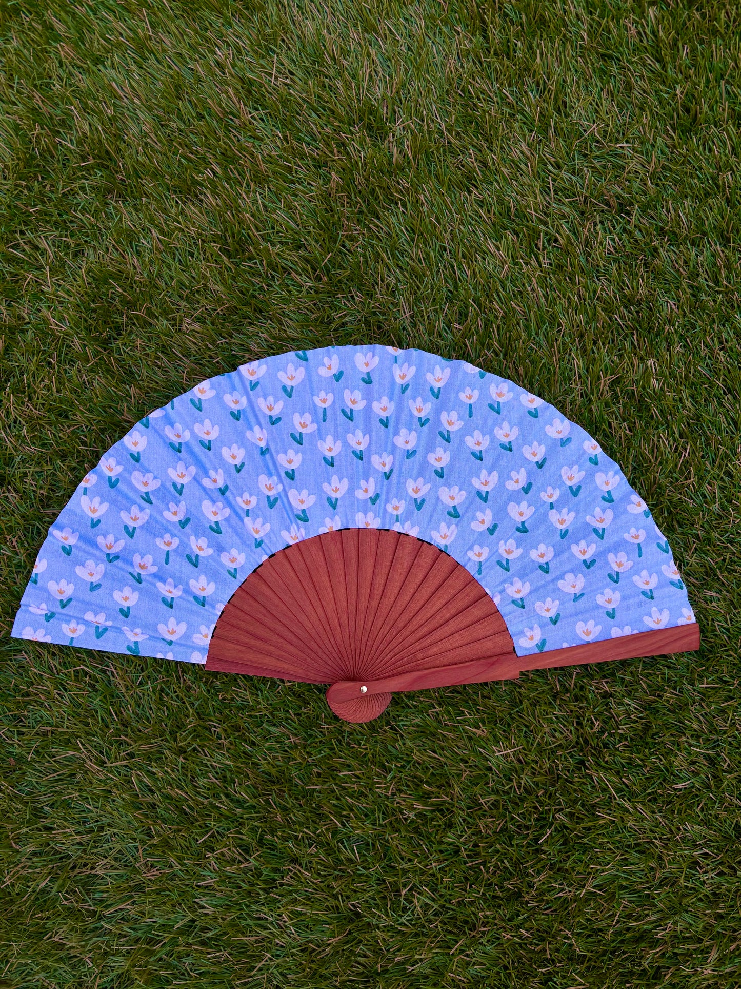 Abanico flores infantiles